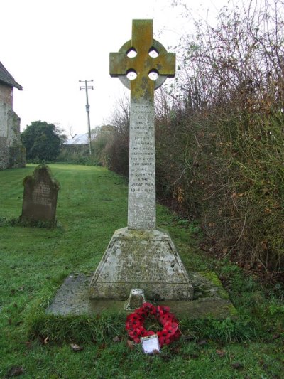 Oorlogsmonument Redlingfield #1