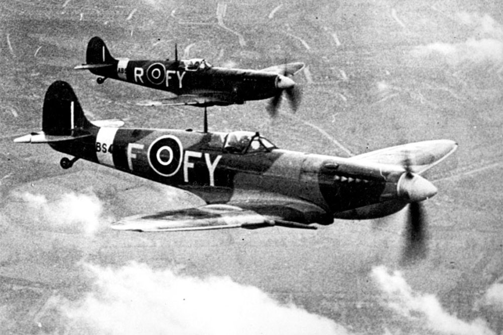 Crashlocatie Spitfire Mk IX ML275