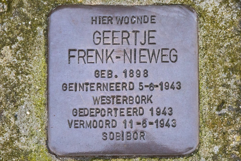 Stolpersteine Sumatrastraat 19 #2