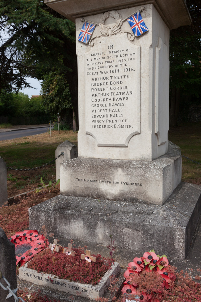 Oorlogsmonument South Lopham #3