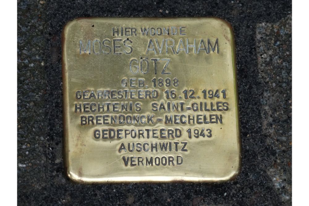 Stolperstein Arendstraat 35