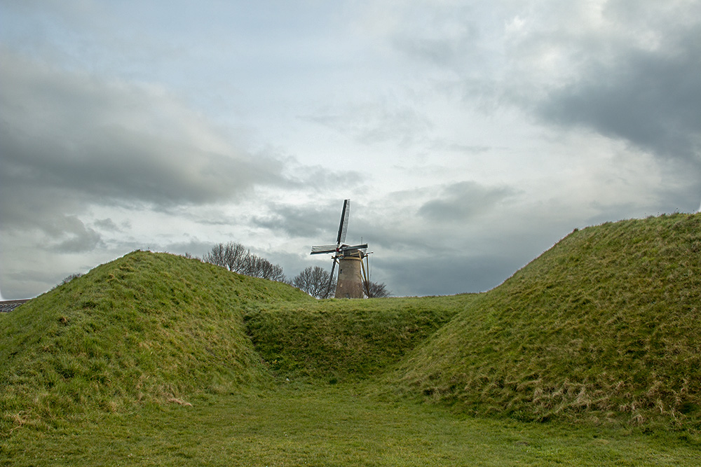 Mitrailleursnest Molen Hellevoetsluis #1