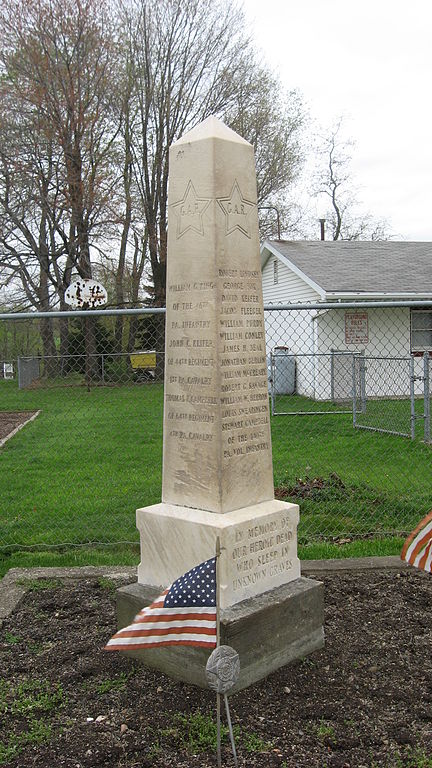 Monument Amerikaanse Burgeroorlog Frankfort Springs #1