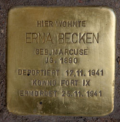 Stolpersteine Fasanenstraße 43 #1
