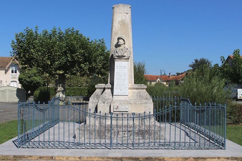 Oorlogsmonument Bazillac