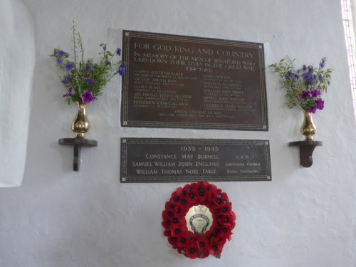 Oorlogsmonument St. Mary Magdalene Church #1