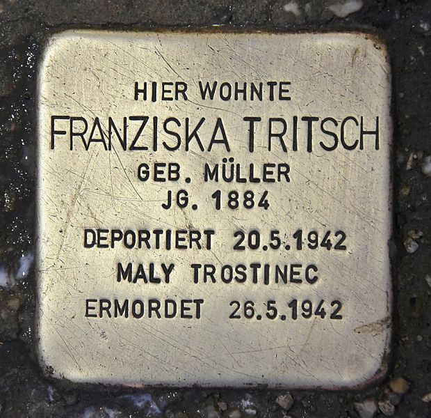 Stumbling Stones Friedrich Schiller-Straße 4 #2