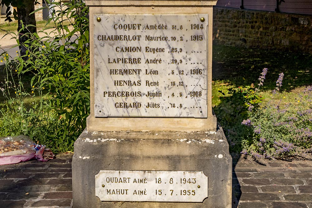 Oorlogsmonument Saint-Aignan #2