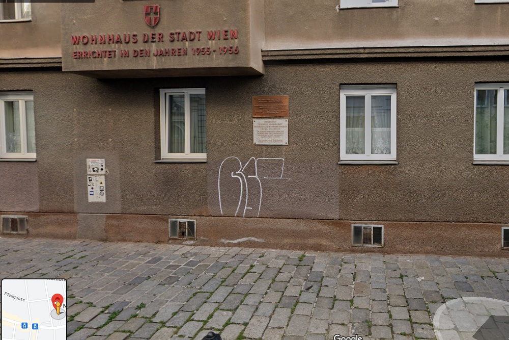 Remembrance Plaque Synagogue Vienna