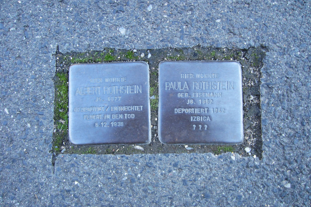 Stolpersteine Schmiedelstrae 9 #1