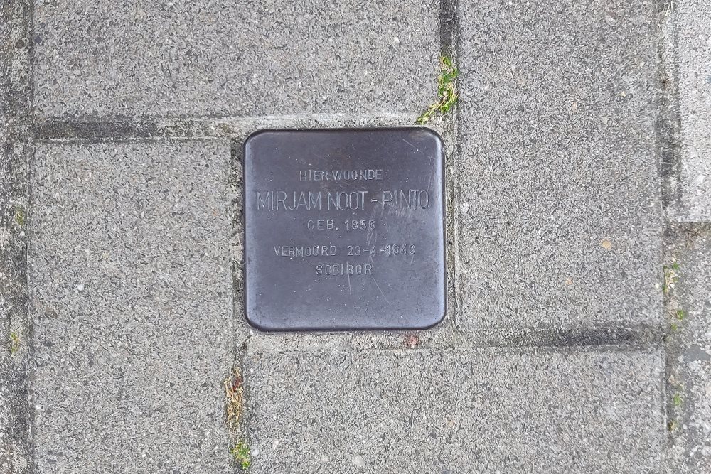 Stolperstein Cronjéstraat 7hs