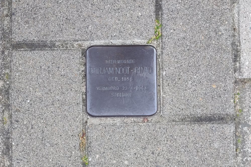 Stolperstein Cronjstraat 7hs