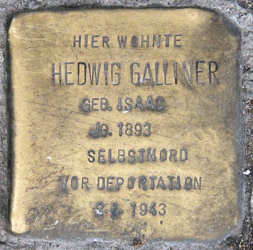 Stolpersteine Martin-Luther-Strae 12