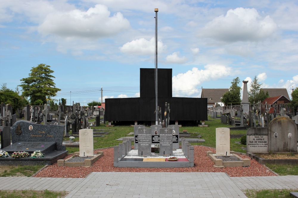 Belgische Oorlogsgraven Boekhoute #1