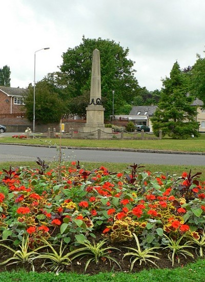 Oorlogsmonument Eaton Socon #1