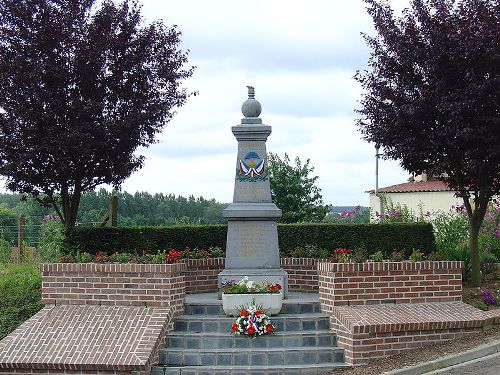 Oorlogsmonument Tilly-Capelle