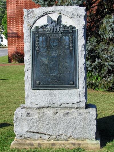 Oorlogsmonument Johnson County #2