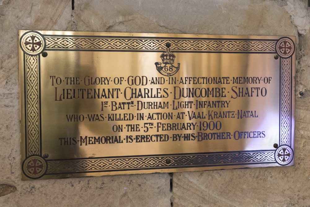 Memorials Durham Cathedral #4