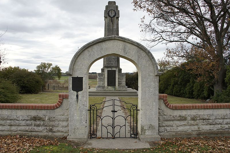 Oorlogsmonument Maheno