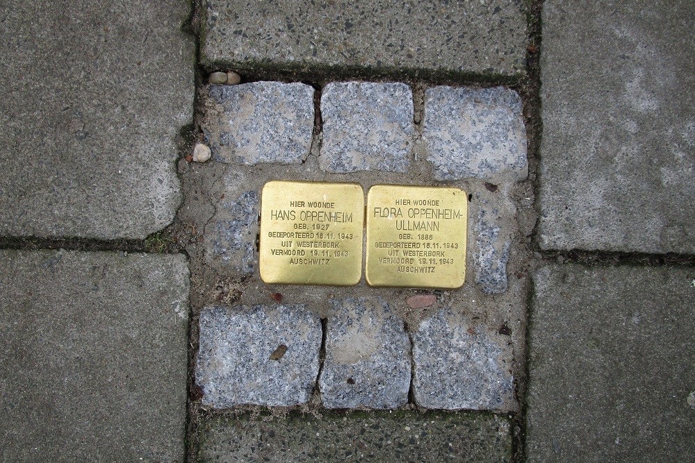 Stolpersteine Zuidelijke Burgvlietkade 11 #1