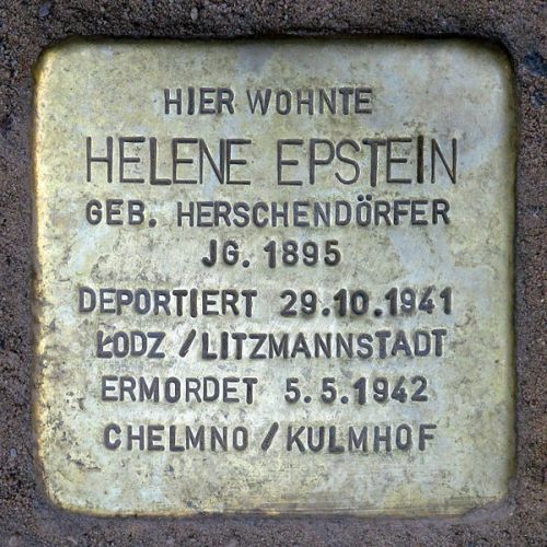 Stumbling Stones Choriner Straße 46 #1