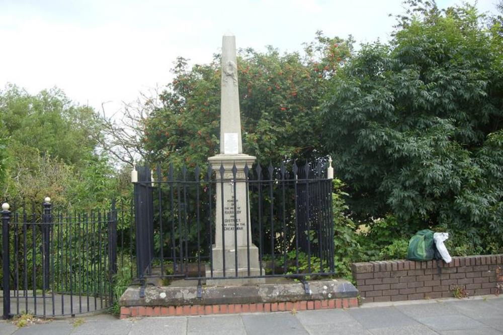 War Memorial Harraby