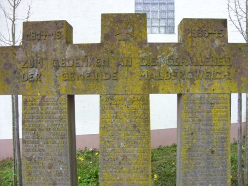 War Memorial Malbergweich #2