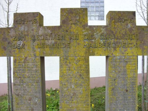 Oorlogsmonument Malbergweich #2