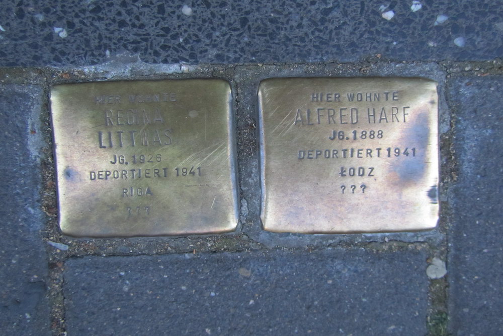 Stolpersteine Brsseler Strae 17