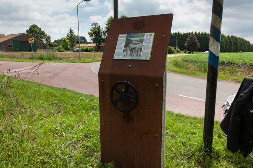 Liberation Route Marker 148: A German Wall #1