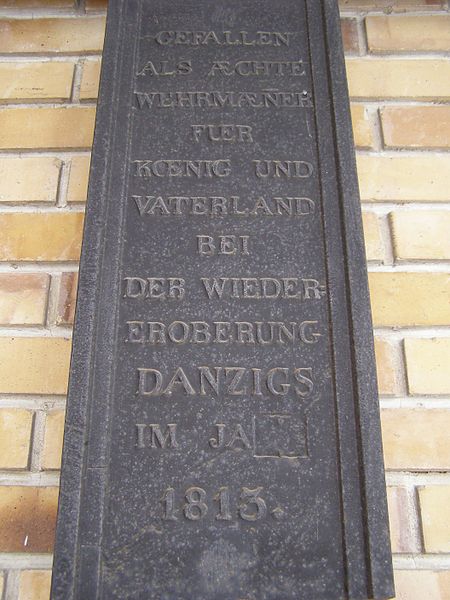 Memorial East Prussian Landwehr #2