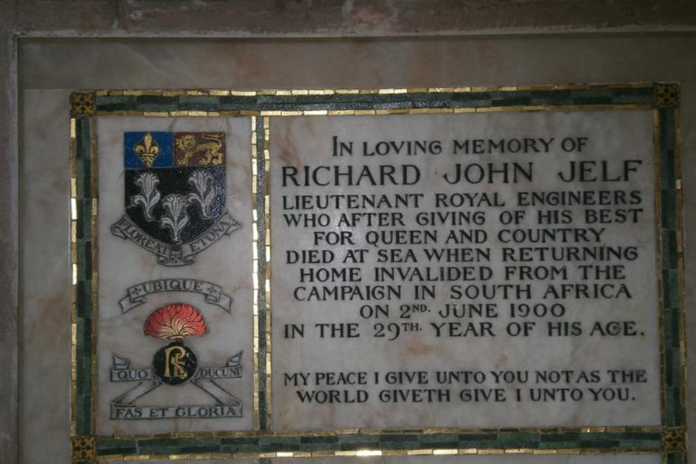 War Memorial St. Oswalds Church Ashbourne #3