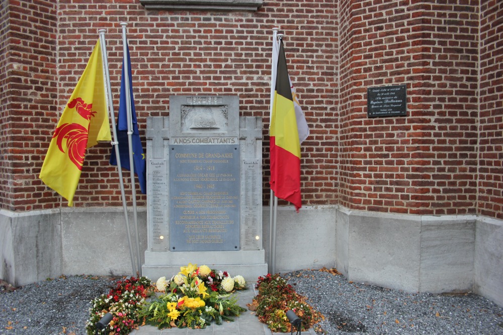 Oorlogsmonument Grand-Axhe #1