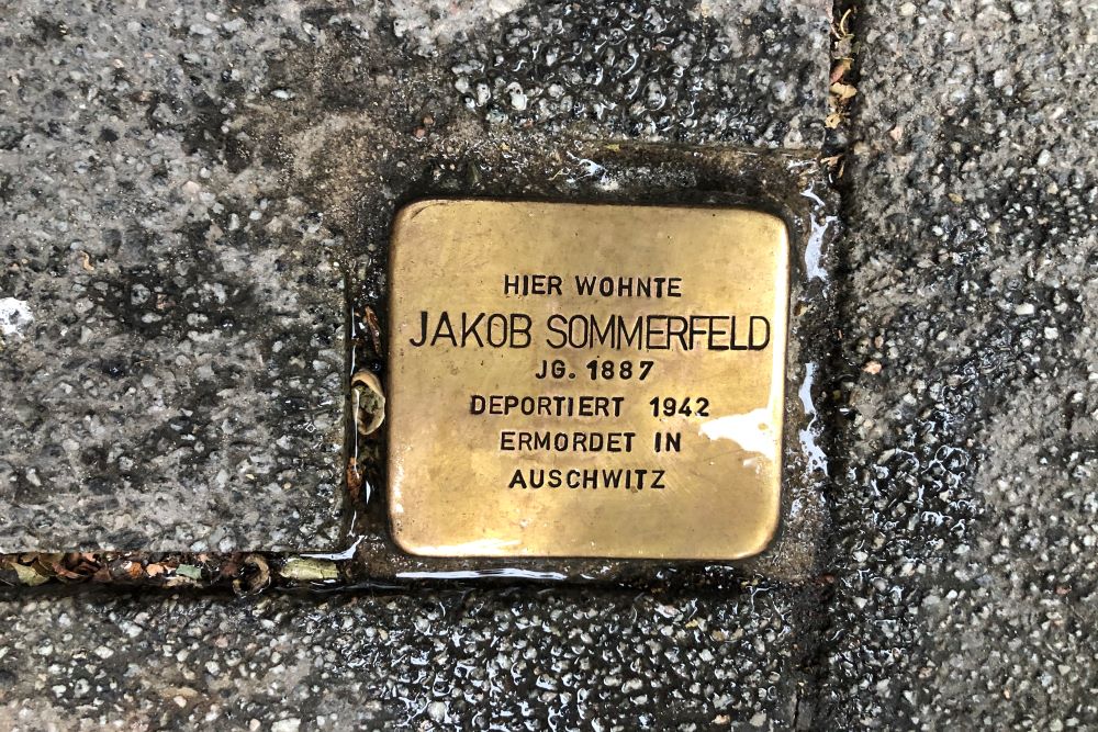 Stolperstein Oranienstrae 45 #1