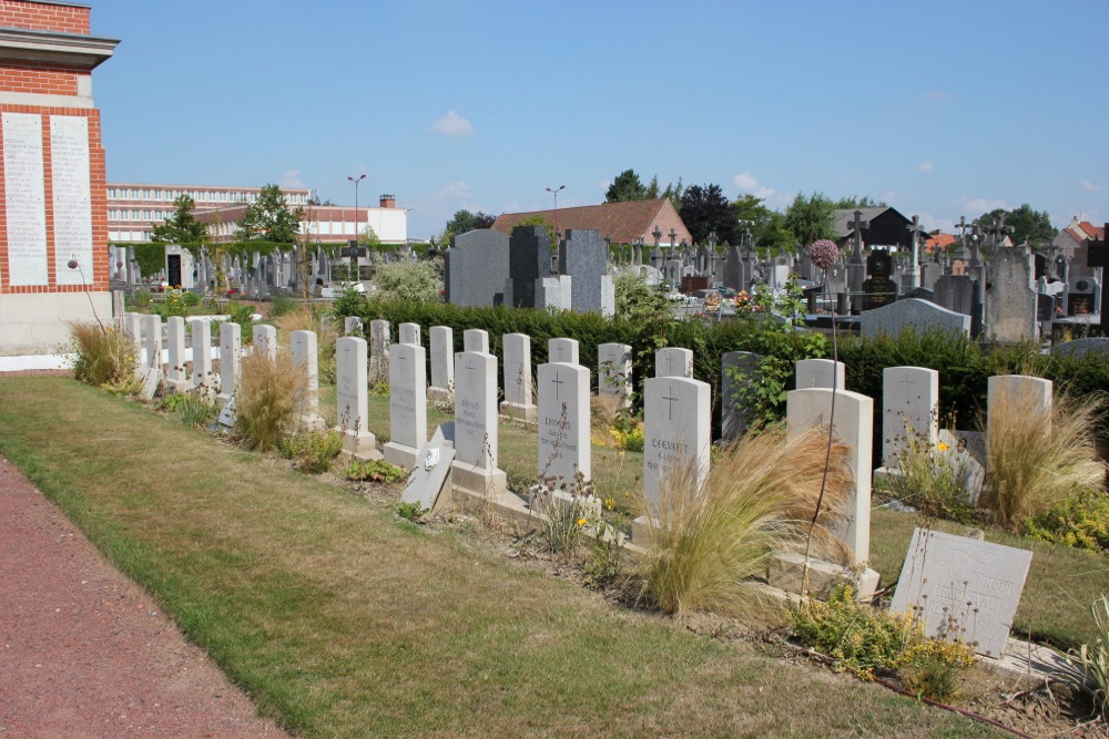 Franse Oorlogsbegraafplaats Hazebrouck #2