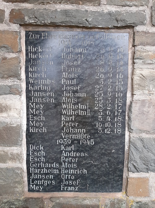 War Memorial Morsbach #2