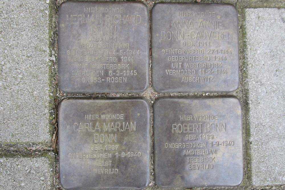 Stolpersteine Weidestraat 58 #1