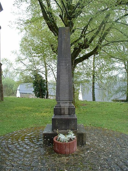 Oorlogsmonument Tontelange