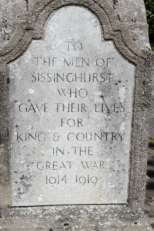 Oorlogsmonument Sissinghurst #5