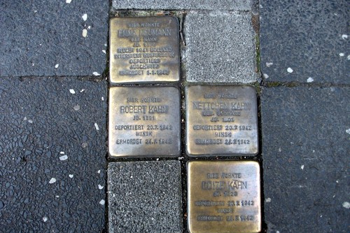Stumbling Stones Weiherstraße 16 #1