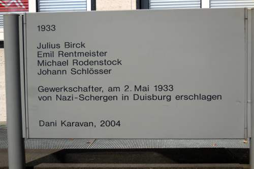 Monument Duitse Vakbond #4