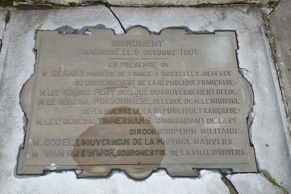 Monument Belegering Citadel van Antwerpen 1832 Schoonselhof #3