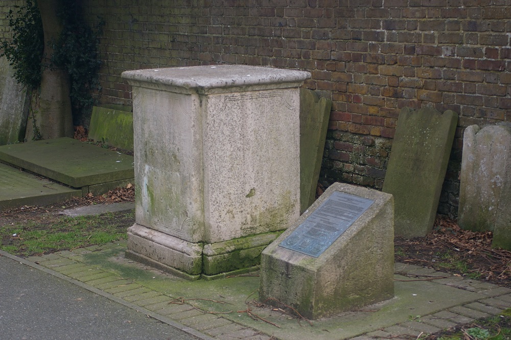 Grave-memorial of Captain Edward Thornborough Parker #1