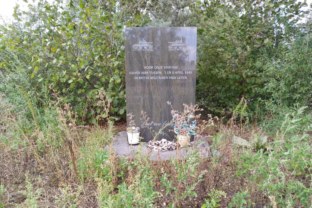 Memorial Killed British Soldiers Enschede #3