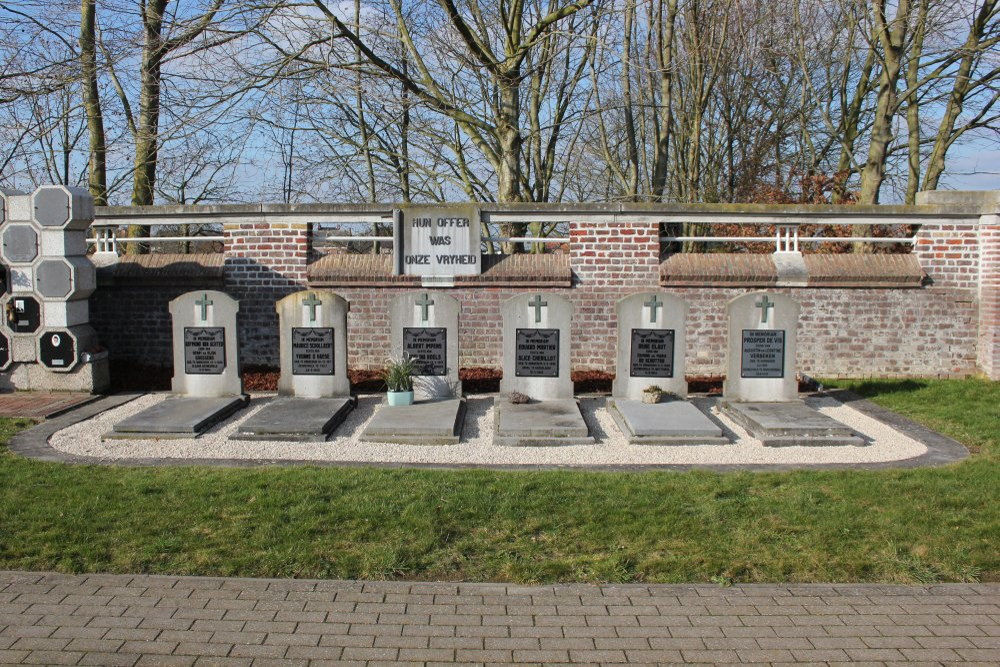 Belgische Oorlogsgraven Oordegem #1