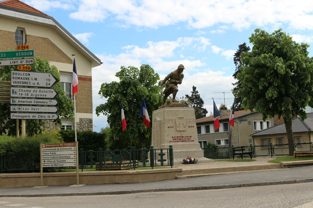 Oorlogsmonument Dun-sur-Meuse #5