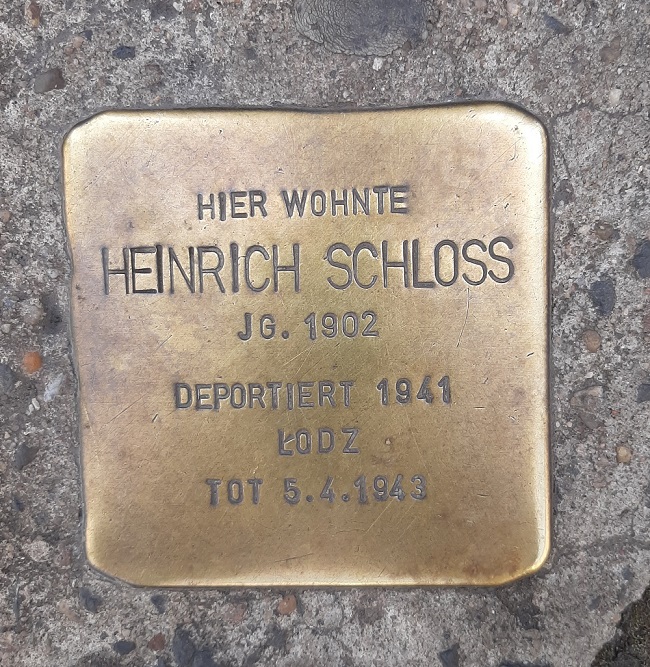 Stolpersteine Saarstrae 31 #4