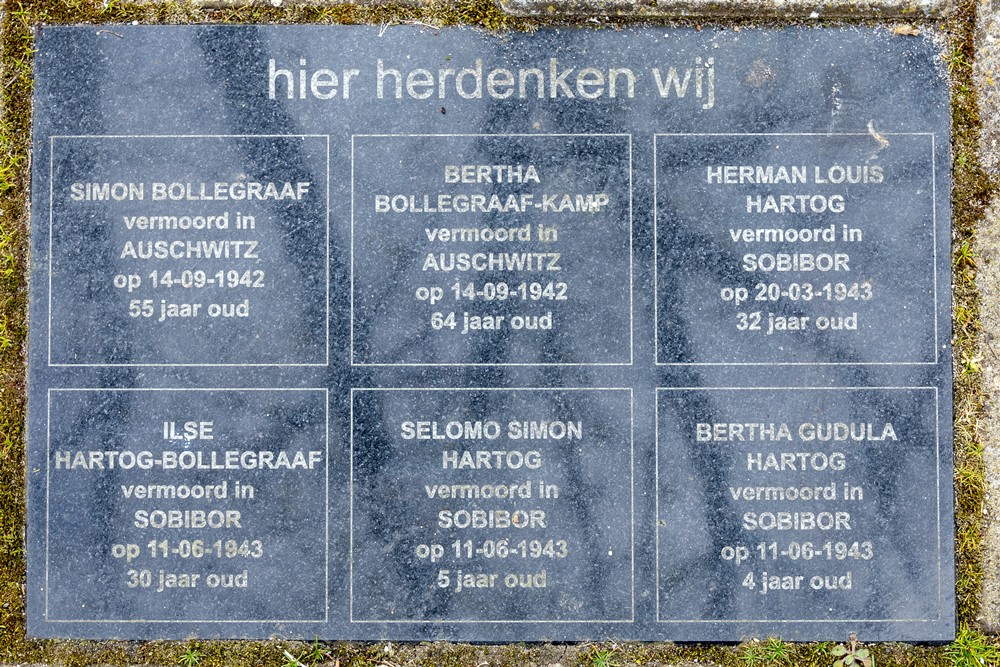 Herdenkingsstenen Hogeweg 35 #1