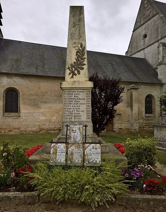 Oorlogsmonument Villers-Vicomte