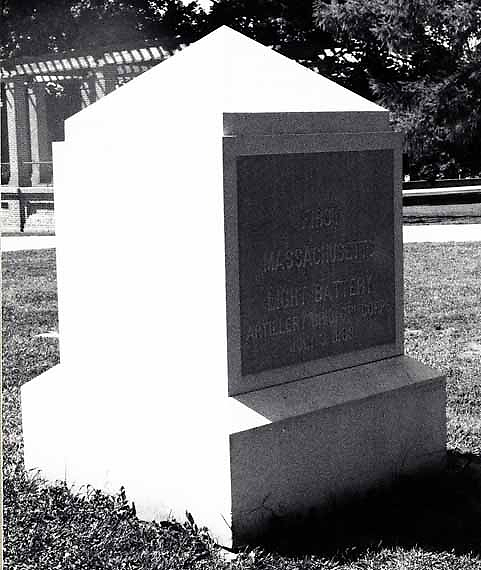 1st Massachusetts Light Artillery - Battery A Monument #1